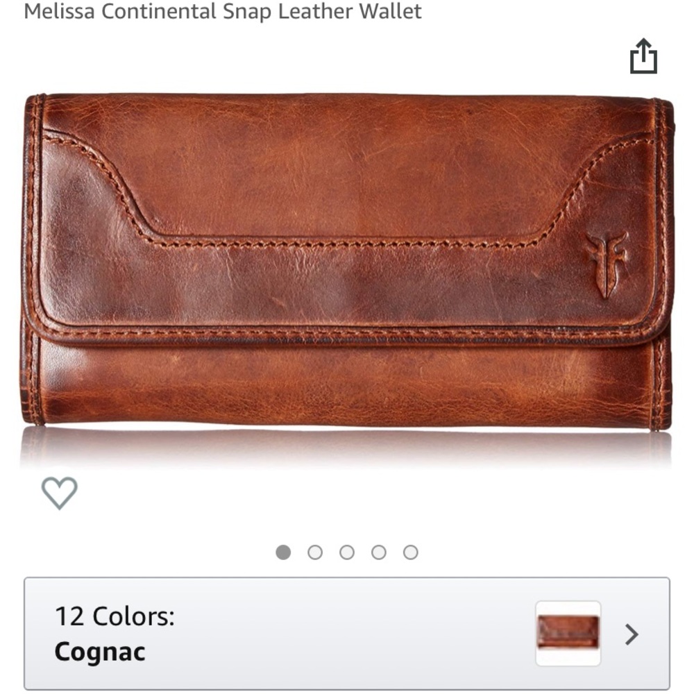 Frye Melissa Continental Snap Wallet